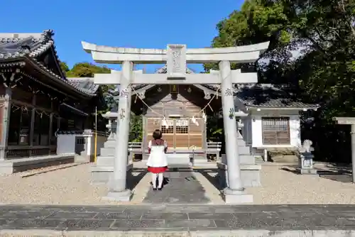 八幡社（東尾八幡社）の鳥居