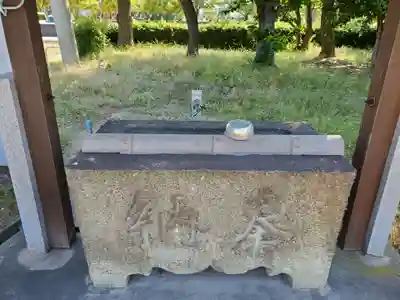 古宮住吉神社の手水舎