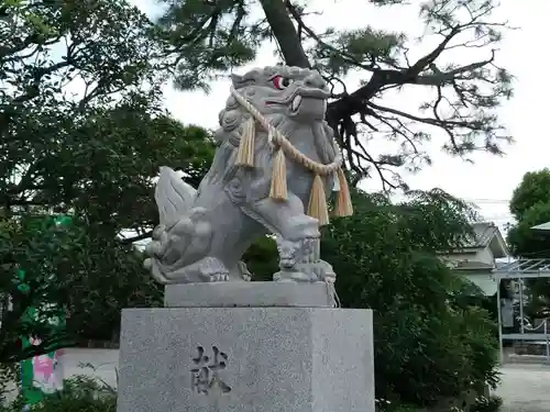 香取神社の狛犬