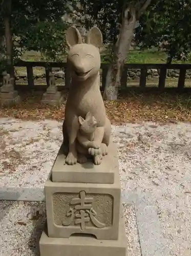 福徳稲荷神社の狛犬