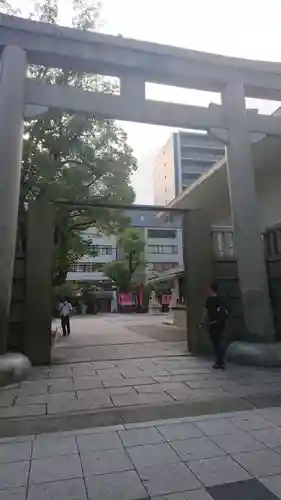 難波神社の鳥居