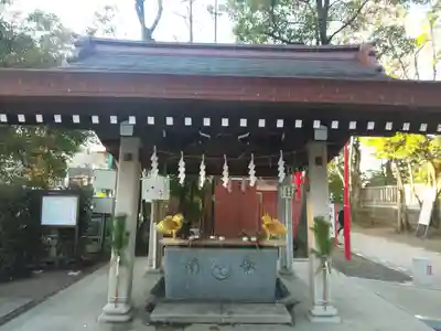 富岡八幡宮の手水舎