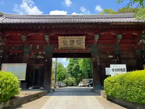 護国寺の山門・神門