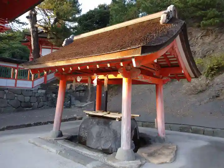 日御碕神社の手水舎