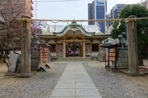 綱敷天神社の本殿