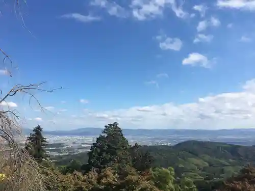 善峯寺の景色