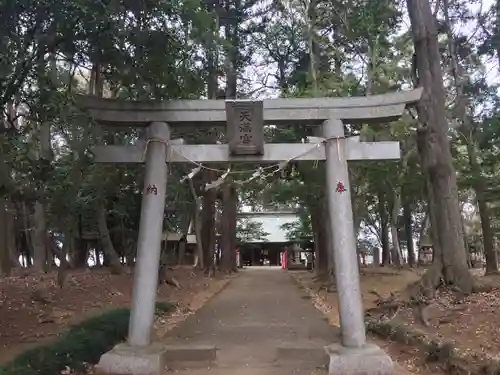 東蕗田天満社の鳥居