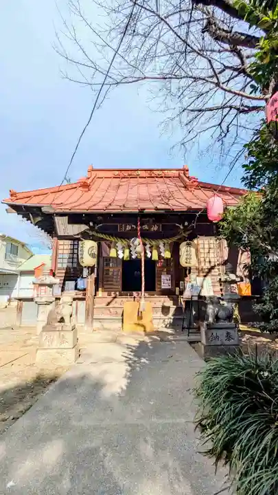染井稲荷神社の本殿・本堂