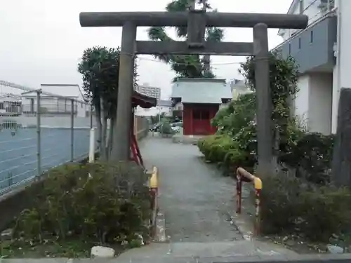 熊野神社の鳥居