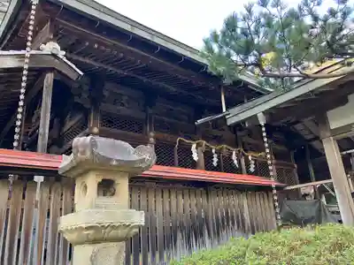 自玉手祭来酒解神社の本殿・本堂