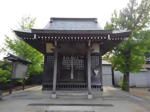 大瀬氷川神社の本殿・本堂
