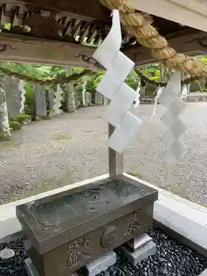 古峯神社の手水舎