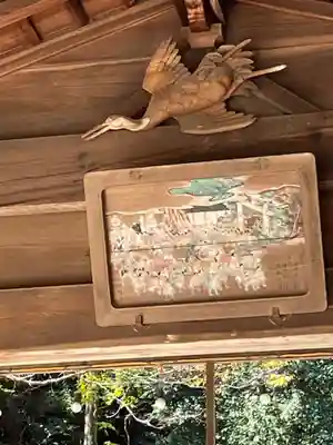 關蝉丸神社下社の芸術
