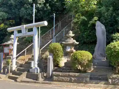 神明神社の鳥居
