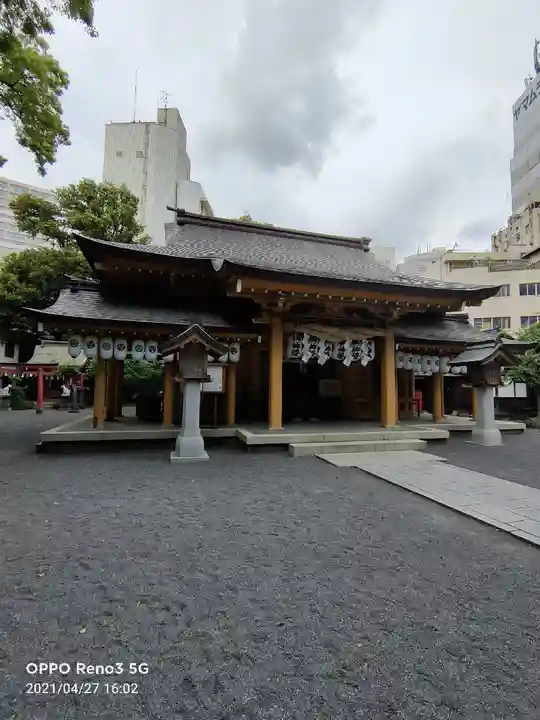 小梳神社の本殿・本堂