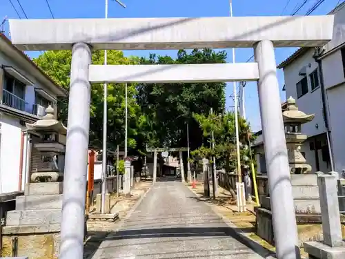 熊野三社の鳥居