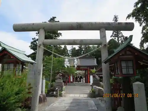 大鏑矢神社の鳥居