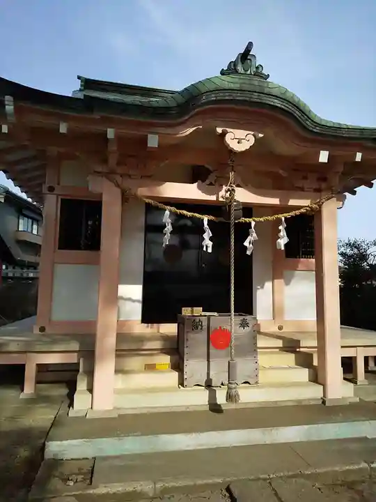 和田稲荷神社の本殿・本堂