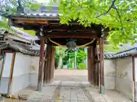 郡山八幡神社の山門・神門