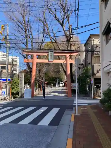 赤城神社の鳥居