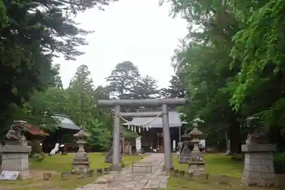 三春大神宮の鳥居