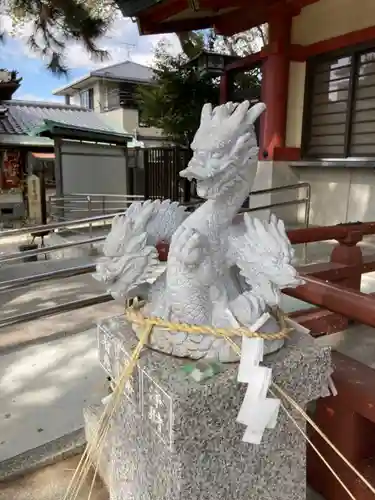 稲爪神社の狛犬