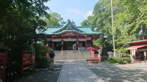 多摩川浅間神社の本殿・本堂