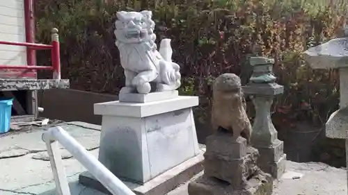 海神社の狛犬