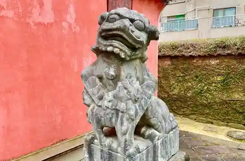 崇福寺の狛犬