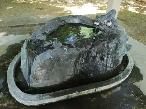 厚別神社の手水舎