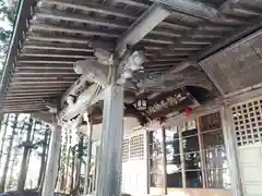 江釣子神社の本殿