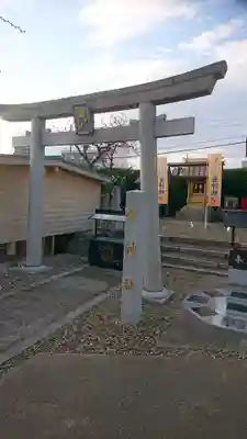 山田天満宮の鳥居