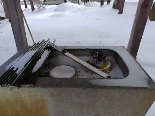 東川神社の手水舎