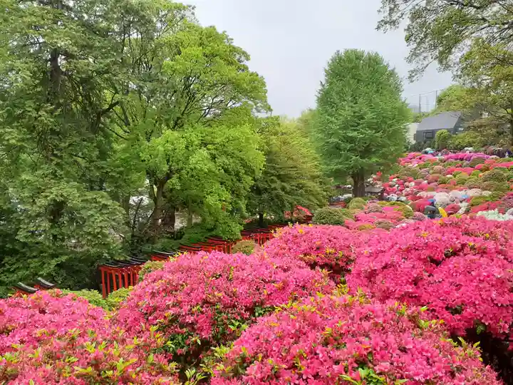 根津神社の庭園