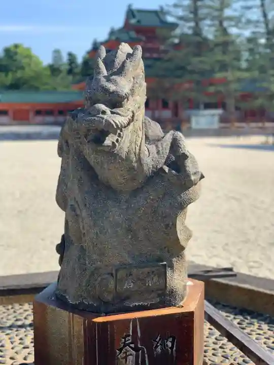 平安神宮の狛犬