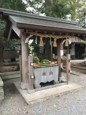 倉見神社の手水舎