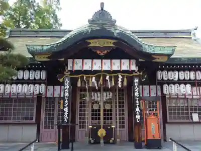 阿部野神社の本殿・本堂