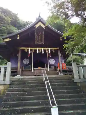 毛谷黒龍神社の本殿・本堂