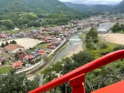 太皷谷稲成神社の景色