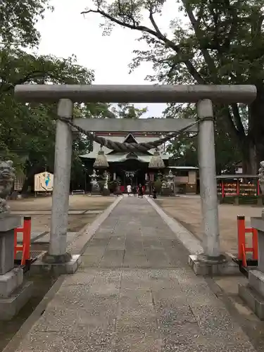 上野総社神社の鳥居