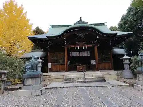 溝旗神社（肇國神社）の本殿