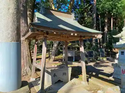 羽梨山神社の手水舎