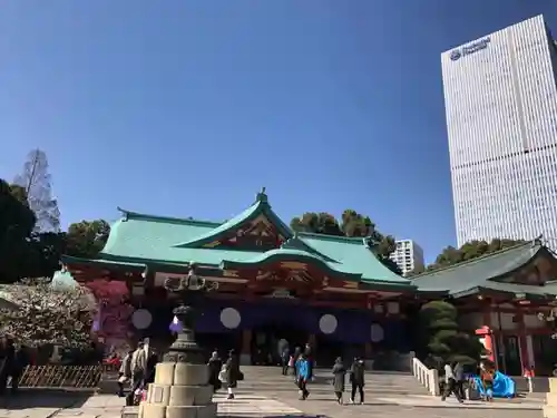 日枝神社の本殿・本堂
