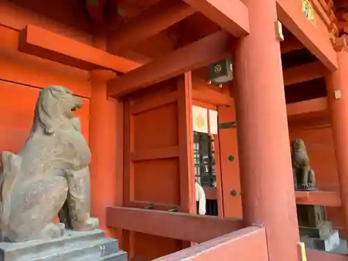 香取神宮の狛犬