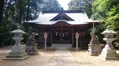 鴨鳥五所神社の本殿・本堂