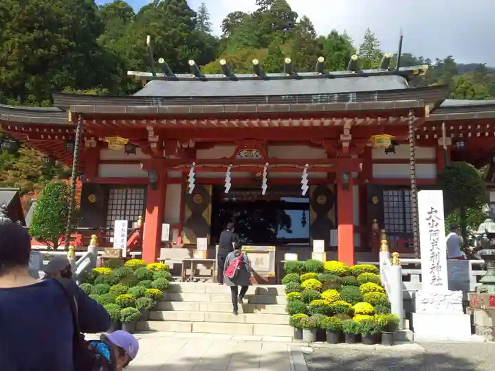 大山阿夫利神社の本殿・本堂