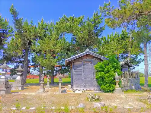 神明社（上押萩）の本殿・本堂