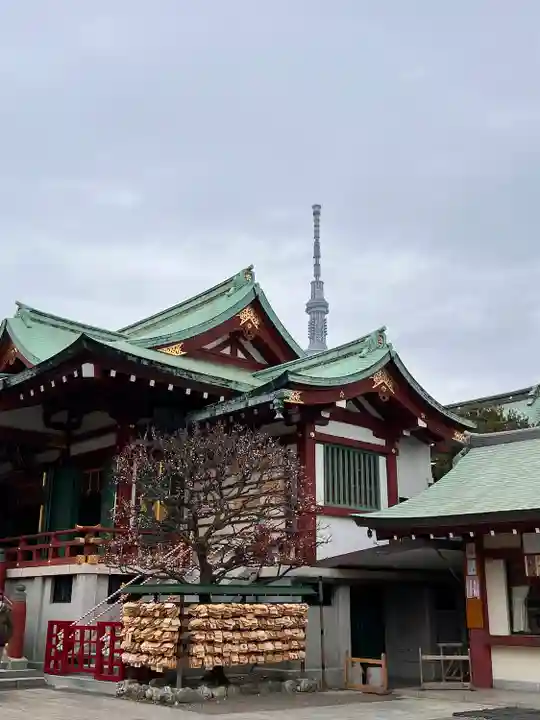 亀戸天神社の本殿・本堂