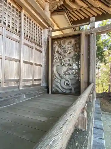 胡四王神社の芸術