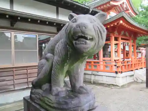 風浪宮の狛犬